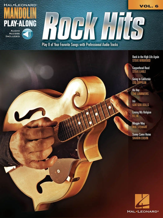 Rock Hits Mandolin Play-Along Volume 6 曼陀林琴 | 小雅音樂 Hsiaoya Music
