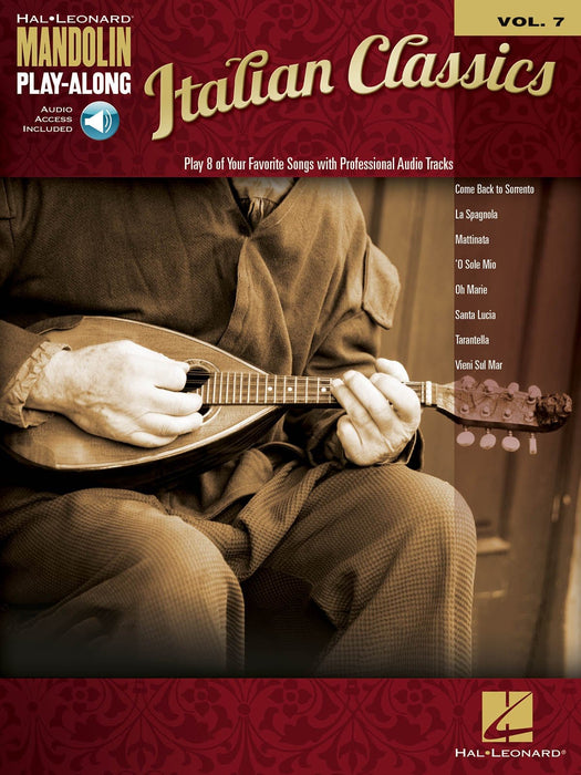Italian Classics Mandolin Play-Along Volume 7 曼陀林琴 | 小雅音樂 Hsiaoya Music