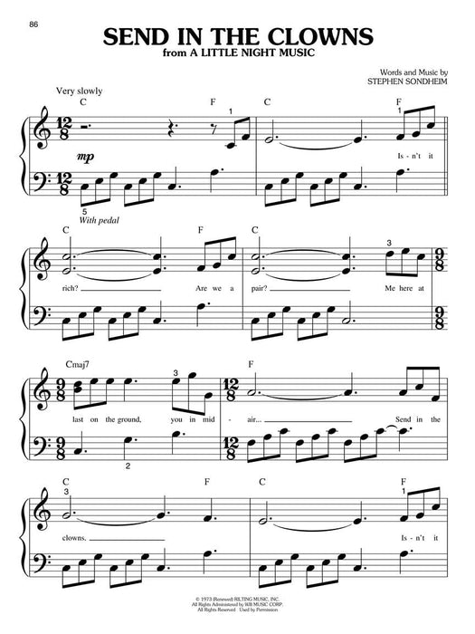 Broadway's Best for Big-Note Piano 音符鋼琴 | 小雅音樂 Hsiaoya Music