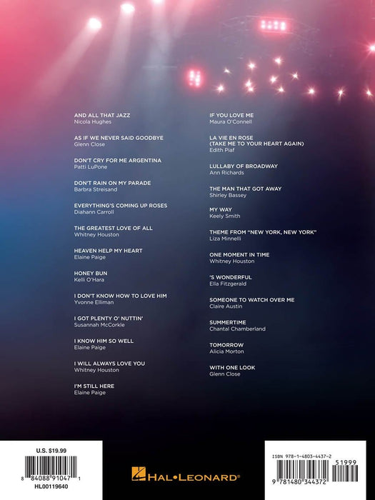 Showstoppers for Female Singers Original Keys for Singers | 小雅音樂 Hsiaoya Music