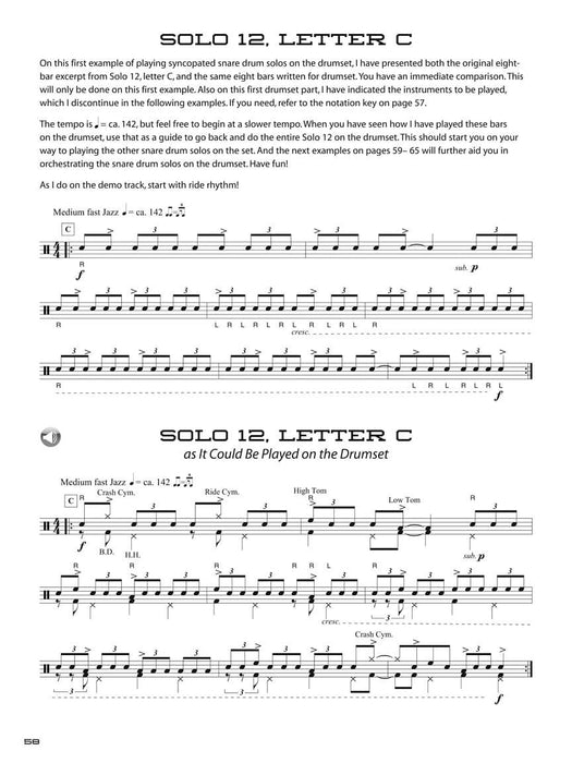 50 Syncopated Snare Drum Solos A Modern Approach for Jazz, Pop, and Rock Drummers 鼓獨奏 爵士音樂 | 小雅音樂 Hsiaoya Music