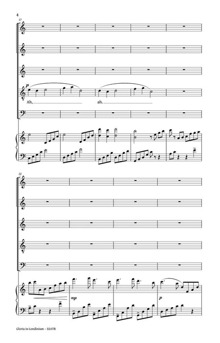 Gloria in Londinium London 2012 Olympic Children's Anthem 頌歌 | 小雅音樂 Hsiaoya Music