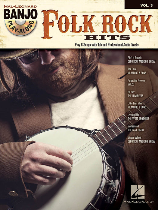 Folk/Rock Hits Banjo Play-Along Volume 3 民謠 | 小雅音樂 Hsiaoya Music