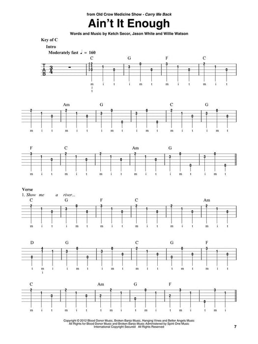 Folk/Rock Hits Banjo Play-Along Volume 3 民謠 | 小雅音樂 Hsiaoya Music