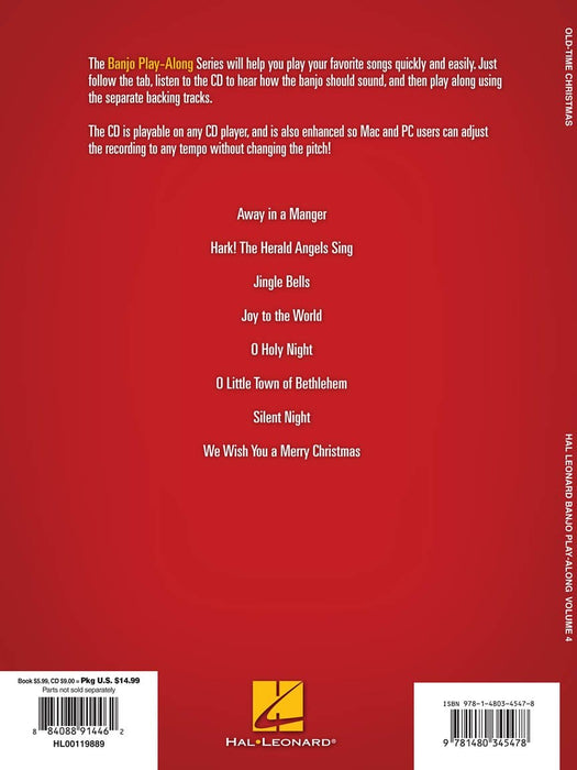 Old-Time Christmas Banjo Play-Along Volume 4 | 小雅音樂 Hsiaoya Music