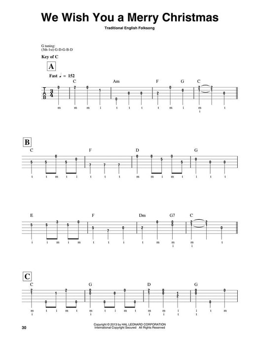 Old-Time Christmas Banjo Play-Along Volume 4 | 小雅音樂 Hsiaoya Music