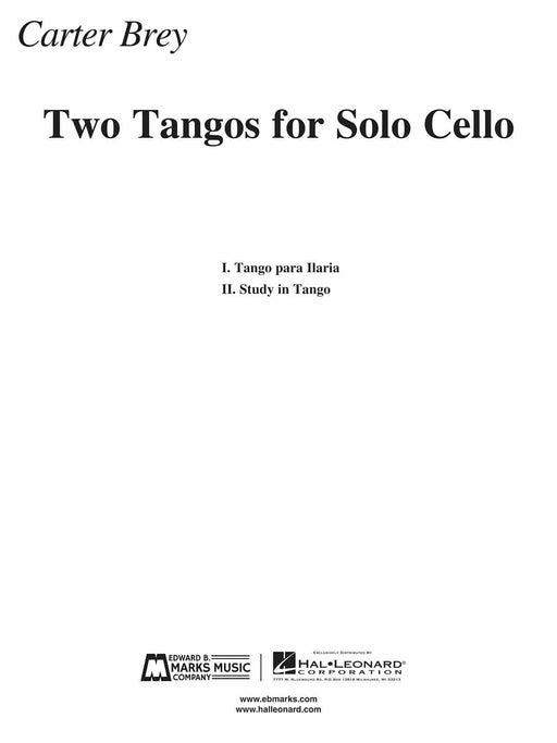 Two Tangos for Solo Cello 探戈 獨奏 大提琴 | 小雅音樂 Hsiaoya Music