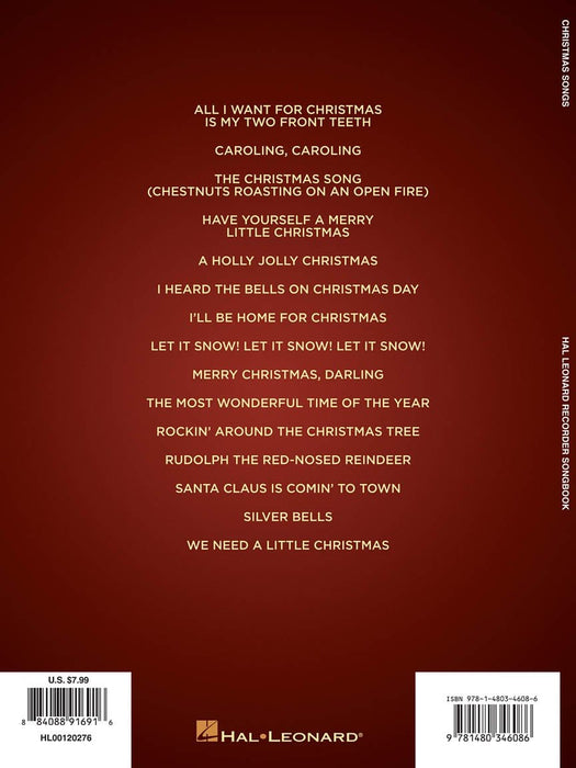 Christmas Songs Hal Leonard Recorder Songbook | 小雅音樂 Hsiaoya Music
