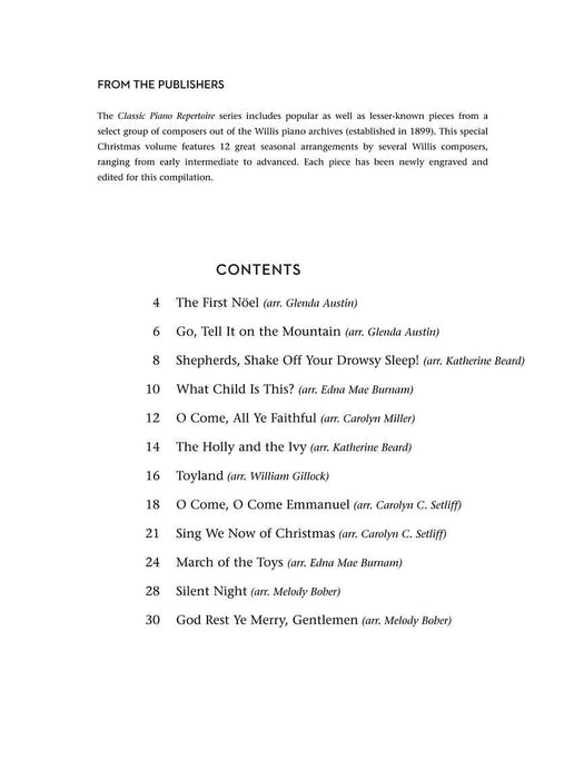 Classic Piano Repertoire - Christmas Intermediate to Advanced Level 鋼琴 | 小雅音樂 Hsiaoya Music