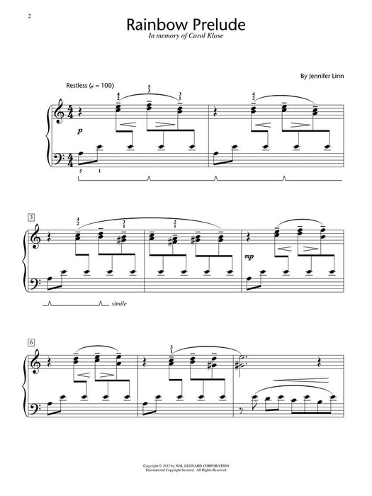 Rainbow Prelude Hal Leonard Student Piano Library Showcase Solos 前奏曲 鋼琴 獨奏 | 小雅音樂 Hsiaoya Music