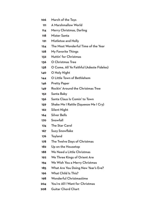 The Easy Christmas Songbook Easy to Play on Piano or Guitar with Lyrics 鋼琴 吉他 | 小雅音樂 Hsiaoya Music