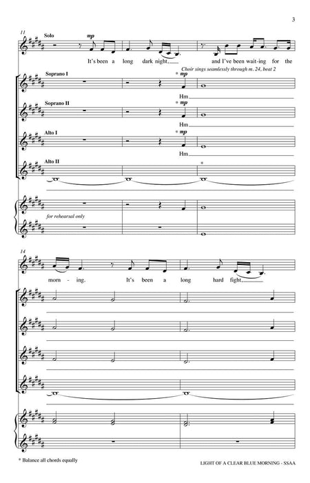 Light of a Clear Blue Morning | 小雅音樂 Hsiaoya Music