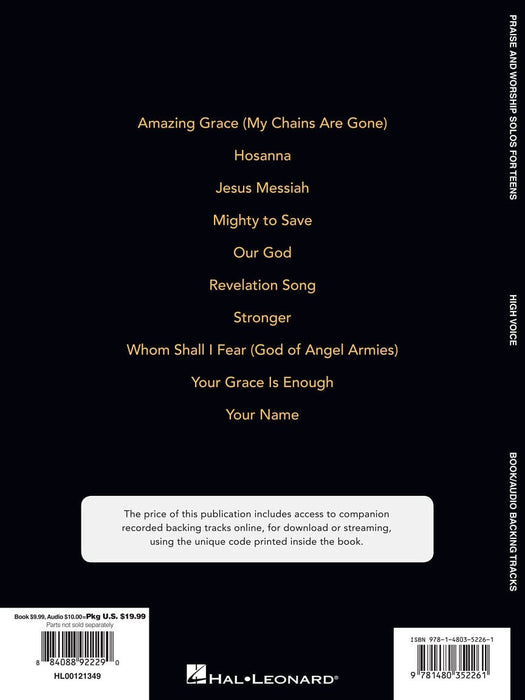 Praise and Worship Solos for Teens High Voice With Online Audio Backing Tracks arranged by Larry Moore 獨奏 高音 | 小雅音樂 Hsiaoya Music