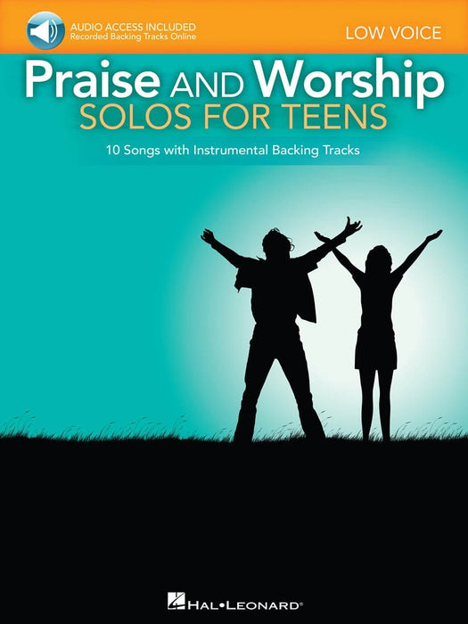Praise and Worship Solos for Teens Low Voice Includes Online Audio Backing Tracks arranged by Larry Moore 獨奏 低音 | 小雅音樂 Hsiaoya Music