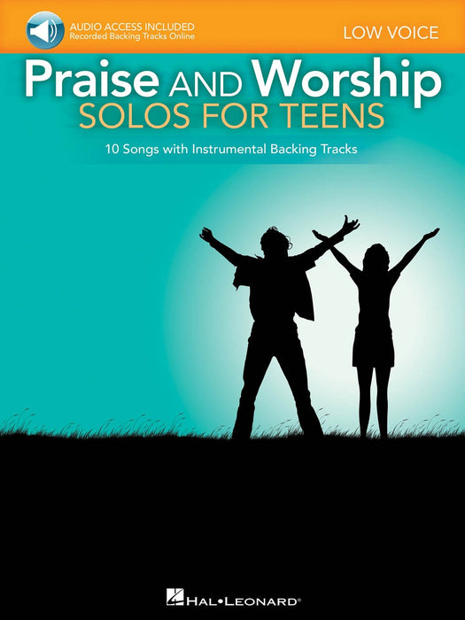 Praise and Worship Solos for Teens Low Voice Includes Online Audio Backing Tracks arranged by Larry Moore 獨奏 低音 | 小雅音樂 Hsiaoya Music