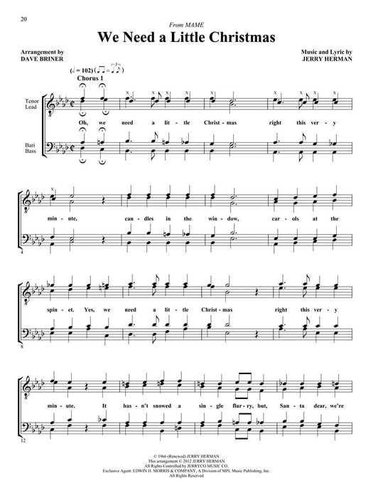 Christmas Collection Sing in the Barbershop Quartet, Volume 5 四重奏 | 小雅音樂 Hsiaoya Music