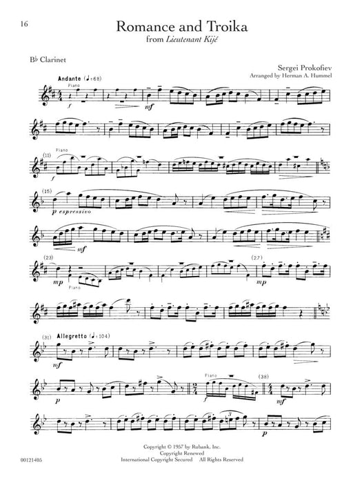 Rubank Treasures for Clarinet Book with Online Audio (stream or download) 豎笛 | 小雅音樂 Hsiaoya Music