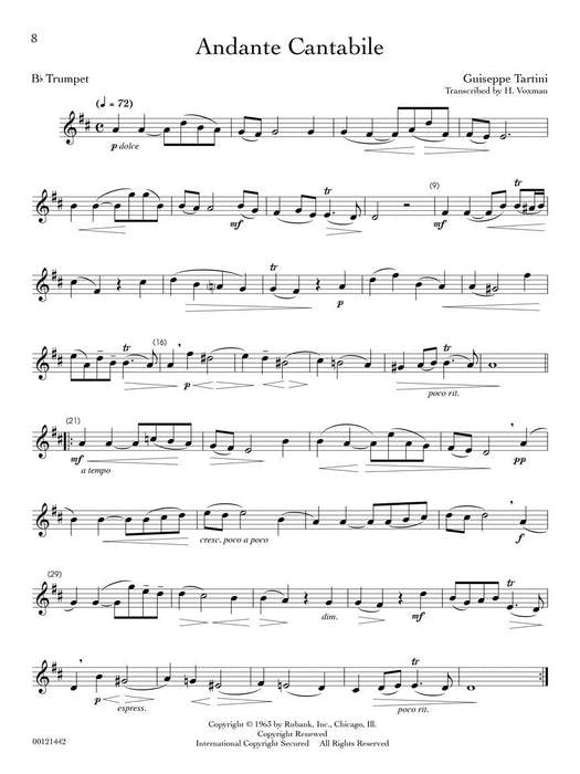 Rubank Treasures for Trumpet Book with Online Audio (stream or download) 小號 | 小雅音樂 Hsiaoya Music