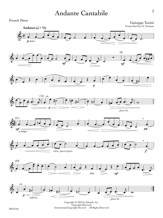 Rubank Treasures for French Horn Book with Online Audio (stream or download) 法國號 | 小雅音樂 Hsiaoya Music