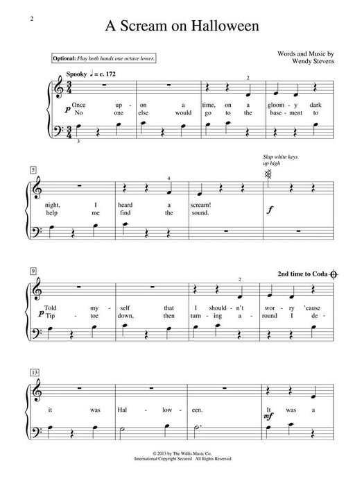 A Scream on Halloween Early Elementary Level | 小雅音樂 Hsiaoya Music