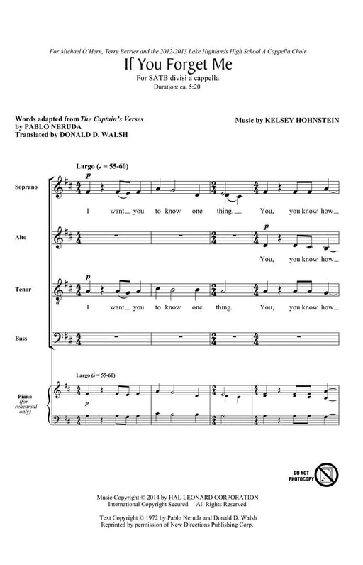 If You Forget Me | 小雅音樂 Hsiaoya Music