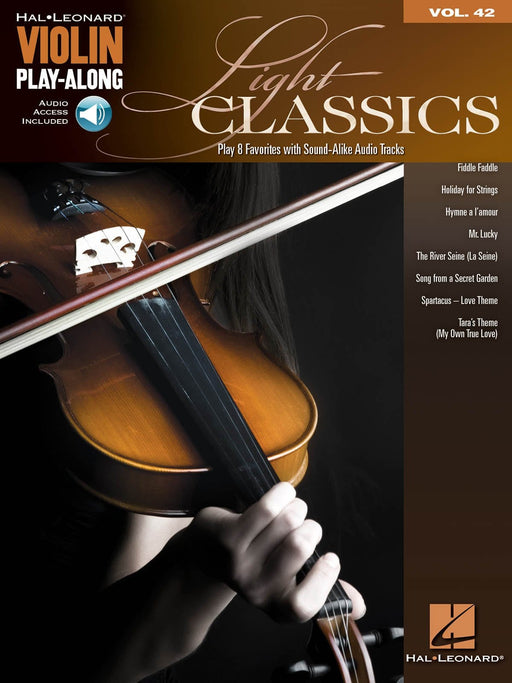 Light Classics Violin Play-Along Volume 42 小提琴 | 小雅音樂 Hsiaoya Music