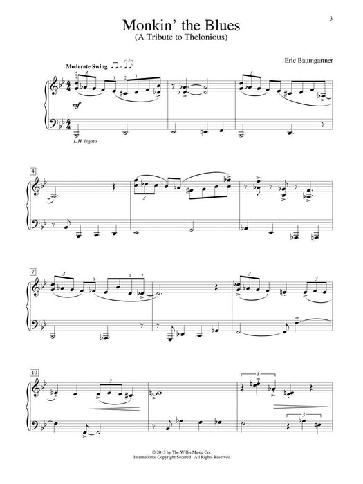 Monkin' the Blues Later Intermediate to Advanced Level 藍調 | 小雅音樂 Hsiaoya Music