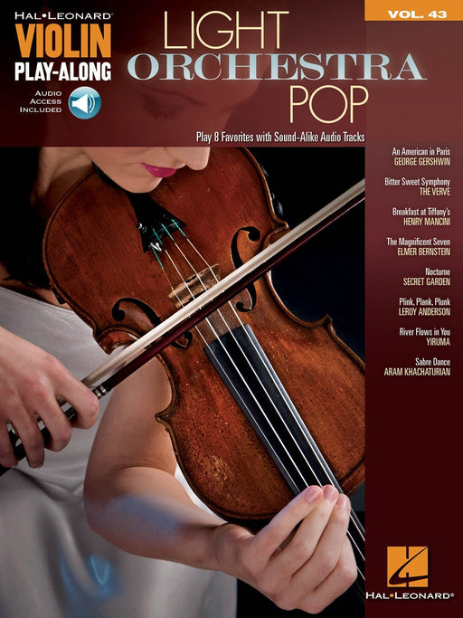 Light Orchestra Pop Violin Play-Along Volume 43 管弦樂團 小提琴 | 小雅音樂 Hsiaoya Music