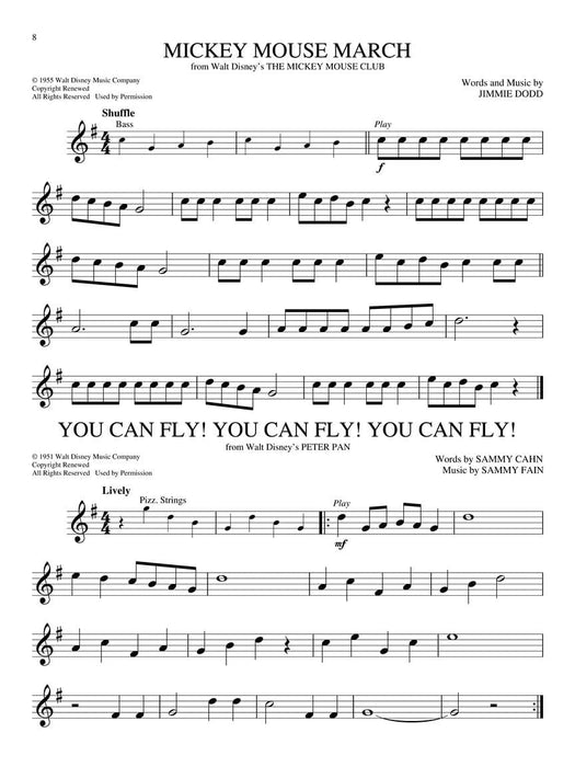 Disney - 10 Classic Songs Alto Sax Easy Instrumental Play-Along Book with Online Audio Tracks 中音薩氏管 | 小雅音樂 Hsiaoya Music