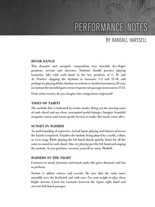 Composer's Choice - Randall Hartsell National Federation of Music Clubs 2020-2024 Selection Early to Mid-Elementary Level | 小雅音樂 Hsiaoya Music