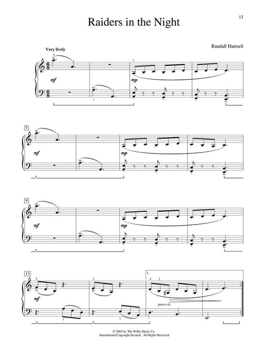 Composer's Choice - Randall Hartsell National Federation of Music Clubs 2020-2024 Selection Early to Mid-Elementary Level | 小雅音樂 Hsiaoya Music
