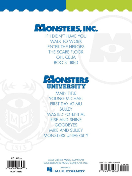 The Monsters Collection Selections from Disney Pixar's Monsters, Inc. and Monsters University | 小雅音樂 Hsiaoya Music