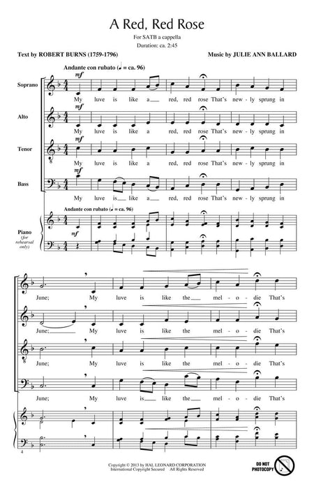 A Red, Red Rose | 小雅音樂 Hsiaoya Music