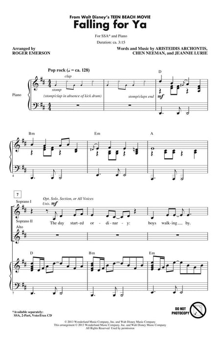 Falling for Ya from Disney Teen Beach Movie Discovery Level 2 | 小雅音樂 Hsiaoya Music