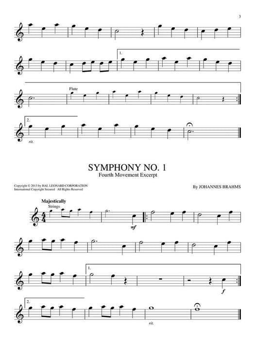 Classical Themes - 10 Favorite Melodies Tenor Sax Easy Instrumental Play-Along Book with Online Audio Tracks 古典 | 小雅音樂 Hsiaoya Music