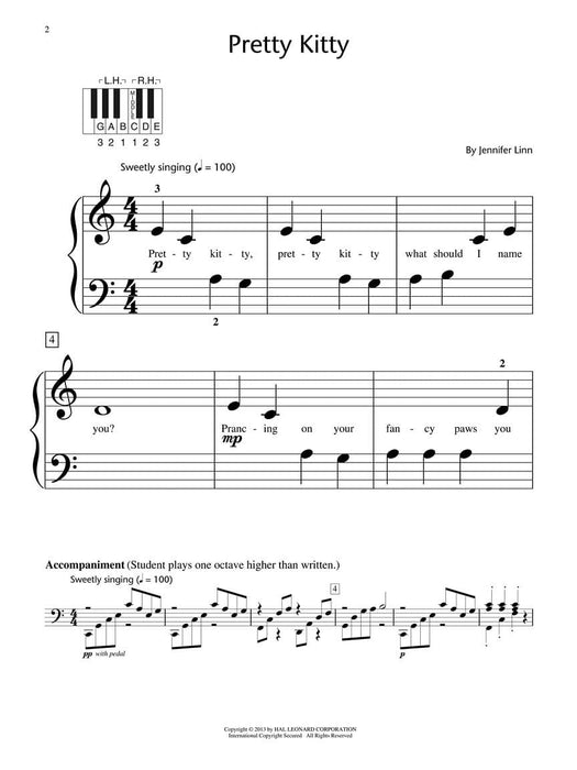 Pretty Kitty Hal Leonard Student Piano Library Showcase Solo Level 1/Early Elementary 鋼琴 獨奏 | 小雅音樂 Hsiaoya Music