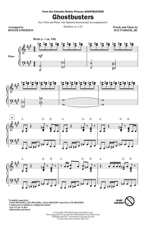 Ghostbusters | 小雅音樂 Hsiaoya Music