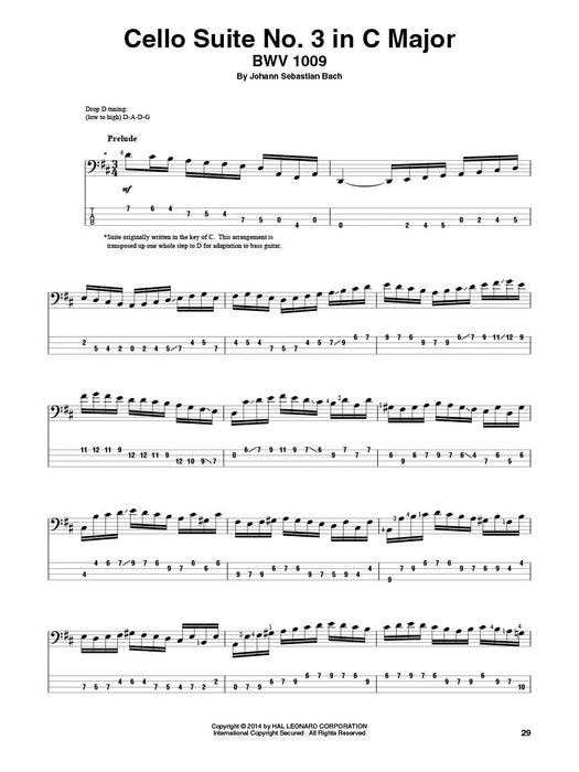 Bach Cello Suites for Electric Bass 巴赫約翰‧瑟巴斯提安 大提琴 組曲 | 小雅音樂 Hsiaoya Music