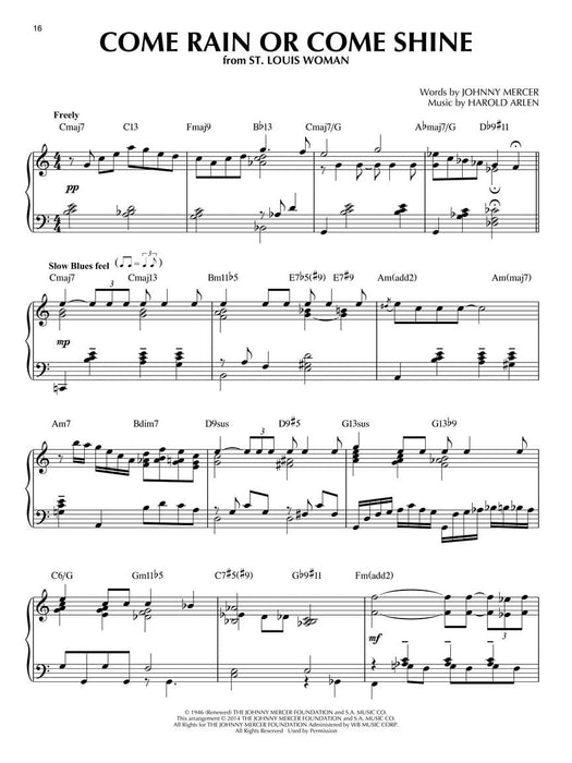 Johnny Mercer Jazz Piano Solos Series Volume 32 爵士音樂鋼琴 獨奏 | 小雅音樂 Hsiaoya Music