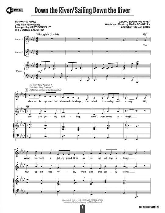 Folksong Partners Flexible Favorites for Unison and Part-Singing Fun! 民謠 同度 | 小雅音樂 Hsiaoya Music