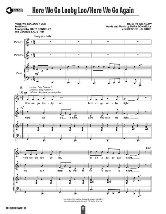 Folksong Partners Flexible Favorites for Unison and Part-Singing Fun! 民謠 同度 | 小雅音樂 Hsiaoya Music