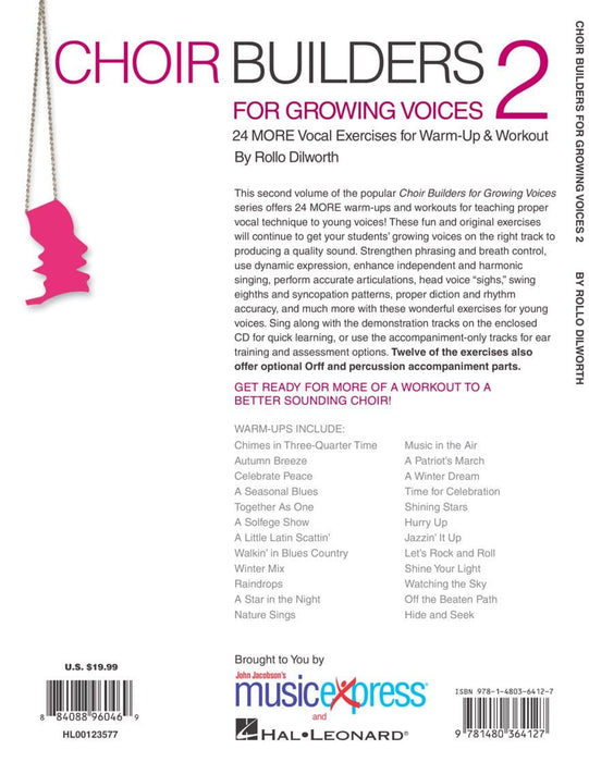 Choir Builders for Growing Voices 2 24 MORE Vocal Exercises for Warm-Up and Workout 練習曲 | 小雅音樂 Hsiaoya Music