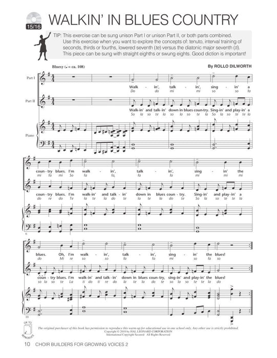 Choir Builders for Growing Voices 2 24 MORE Vocal Exercises for Warm-Up and Workout 練習曲 | 小雅音樂 Hsiaoya Music