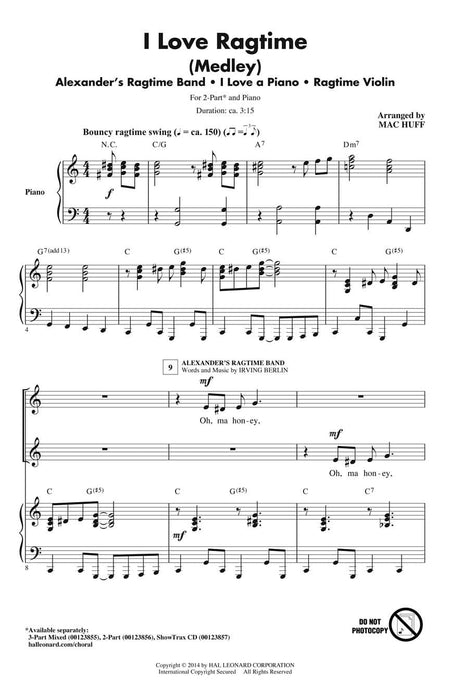 I Love Ragtime Medley Discovery Level 2 繁音拍子組合曲 | 小雅音樂 Hsiaoya Music