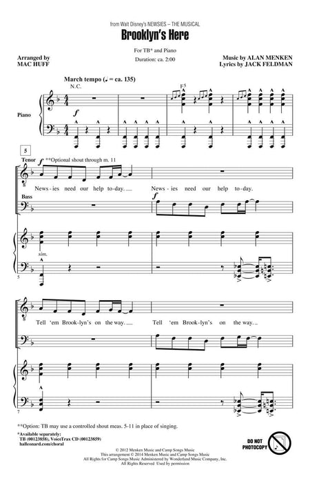 Brooklyn's Here (from Newsies - The Musical) Discovery Level 2 | 小雅音樂 Hsiaoya Music