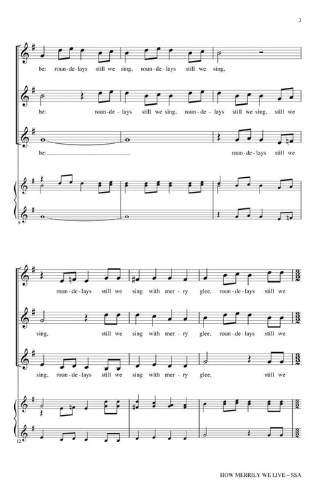 How Merrily We Live | 小雅音樂 Hsiaoya Music