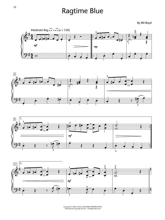 Piano Recital Showcase: Ragtime! 8 Original Rags for Solo Piano 鋼琴 獨奏 鋼琴 | 小雅音樂 Hsiaoya Music