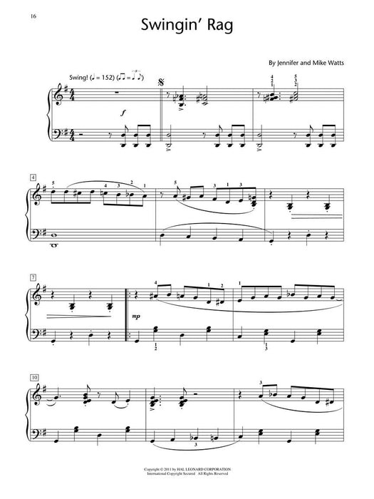 Piano Recital Showcase: Ragtime! 8 Original Rags for Solo Piano 鋼琴 獨奏 鋼琴 | 小雅音樂 Hsiaoya Music