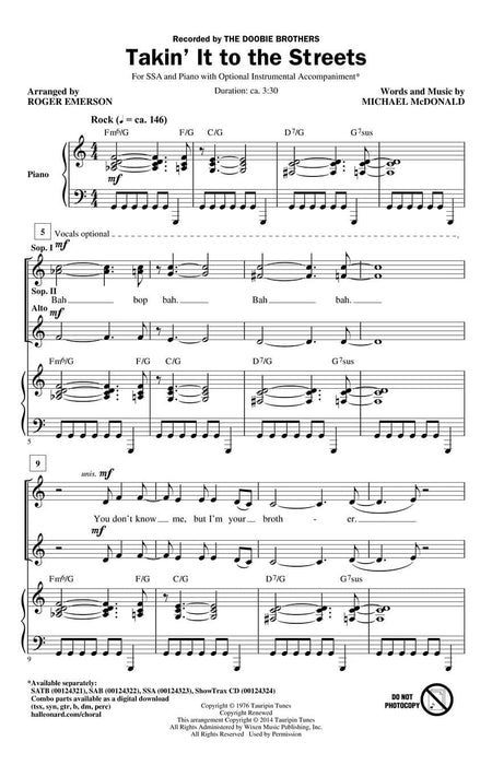 Takin' It to the Streets | 小雅音樂 Hsiaoya Music