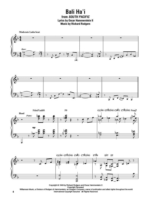 Jazz Piano Masters Play Rodgers & Hammerstein Artist Transcriptions for Piano 爵士音樂鋼琴 | 小雅音樂 Hsiaoya Music